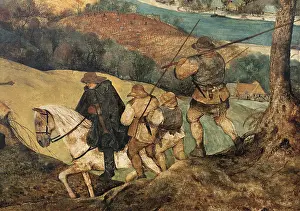 Bruegel: The Return of the Herd (detail), by Pieter Bruegel the Elder