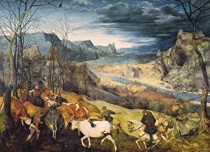 Bruegel: The Return of the Herd, by Pieter Bruegel the Elder