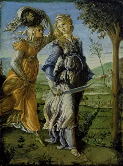 Holofernes: The Return of Judith, by Botticelli