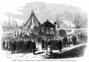 Catafalque: Return of Maximilian's Body to Europe