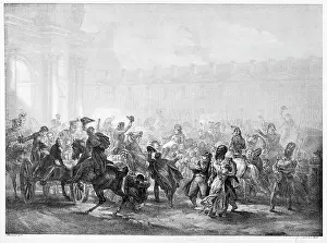 Motte: Return of Napoleon to the Tuileries, Paris in 1815