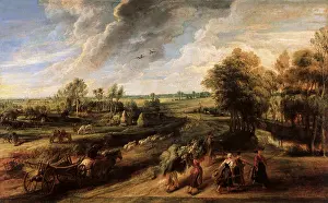 1633: Return of the Peasants from the Fields, by Rubens