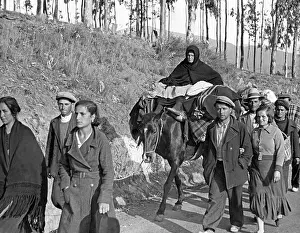 Expulsion: Return of refugees to Malaga, 1937