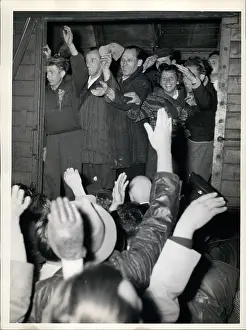 Helmer: Returnees from Soviet Union to Vienna Station, Austria