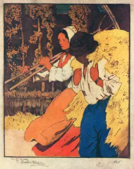 Hayfield: Returning From The Hayfield