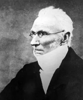 Parsonage: Rev. Patrick Bronte in 1860