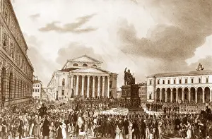 Reveal: Revealing the monument at Max-Josef-Square, 13.10.1835