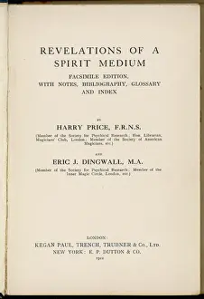 Revelations: REVELATION/SPIRIT MEDIUM