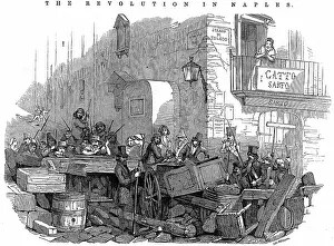 Toledo: Revolution in Naples: Barricade in the Strada