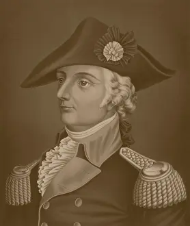 Epaulettes: Revolutionary War Print of General Mad Anthony Wayne