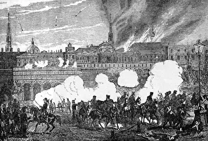 Candidus: revolutions 1848 - 1849, Austria, Vienna, bombardment