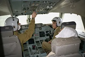 Prepare: ?rew prepares to take off