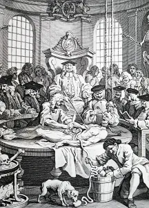 1751: The Reward of Cruelty. The last of Hogarth's four