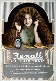 Hairbrush: Rexall 93 Hair Tonic