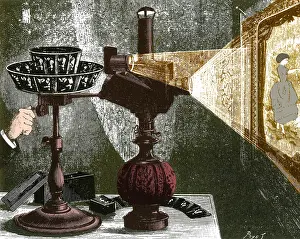 Illusion: Reynaud's Praxinoscope, 1882