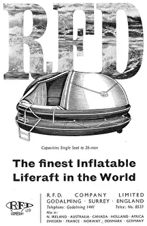 Liferaft: RFD 26 Seat Inflatable Liferaft