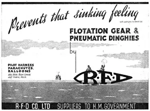 Flotation: RFD Flotation Gear & Aircrew Survival Dinghies
