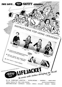 Lifejackets: RFD Passenger Lifejackets