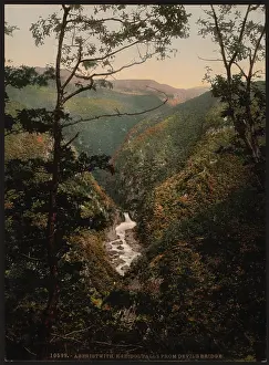 Rheidol: Rheidol Falls, from Devil's Bridge, Aberystwith, Wales