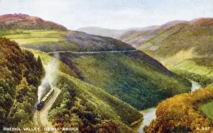 Reproduced: Rheidol Valley, Devil's Bridge, Wales