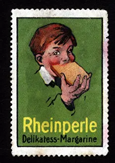 Margarine: Rheinperle margarine advert