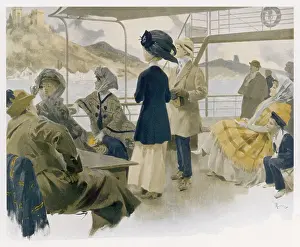Secured: On a Rhine Steamer