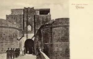 Hospitaller: Rhodes, Greece - The Red Gate of the Castle
