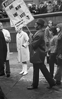 Maurice Ambler Collection: Rhodesian voting rights, 1960s
