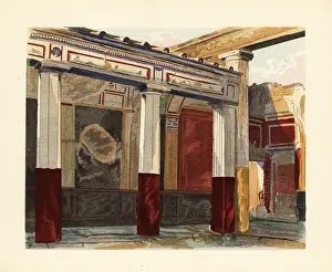 Albert Morance: Rhodian peristyle of the House of the Silver Wedding