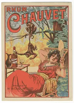 Rhum: Rhum Chauvet label from Paris