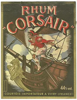 Rhum: Rhum Corsair label