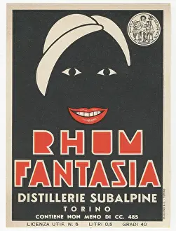 Rhum: Rhum Fantasia label