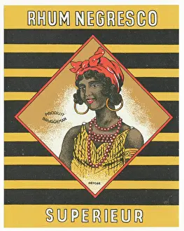 Rhum: Rhum Negresco label