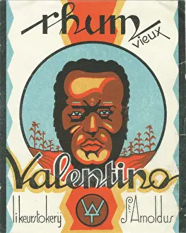 Rhum: Rhum Valentino label from Belgium