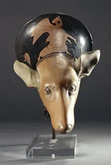 Muzzle: Rhyton with a greyhound face