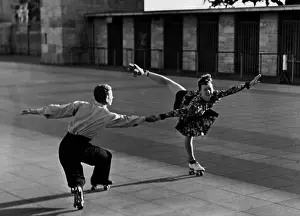 Skiers: Ria und Paul Falk