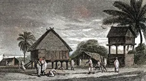 Storehouse: Rice storehouses in Madagascar