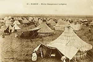 Porches: Rich Indigenous encampment, Morocco