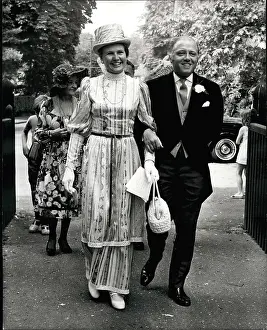 Micheal: Richard Attenborough and Sheila Sim at son's wedding