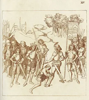 Garter: Richard Beauchamp made a Knight of the Garter