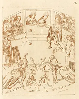 Beauchamp: Richard Beauchamp in mounted combat