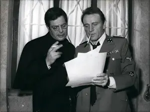 Katz: Richard Burton and Marcello Mastroianni discuss script