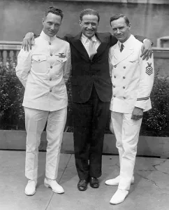 Byrd: Richard Byrd, Homer Barry and Floyd Bennett