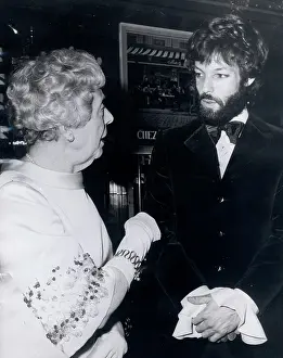 Madwoman: Richard Chamberlain, Edith Evans, film premiere, London