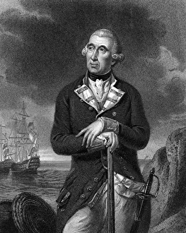 1780: Richard Kempenfelt (1718-1782) English naval officer