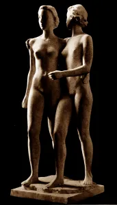 Plaster: Richard Martin Werner (German sculptor, 1903 -