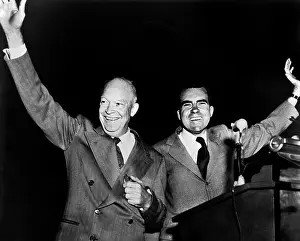 Podium: Richard Nixon - Dwight Eisenhower