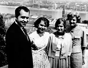 Tricia: Richard Nixon and his family in Budapest, ?