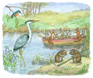 Mordue: Richard Rabbit Goes Boating by Truda Mordue