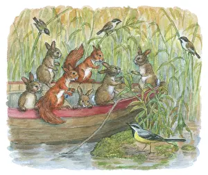 Mordue: Richard Rabbit Goes Boating by Truda Mordue